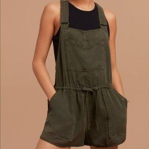 Wilfred Free x Aritzia Beatriz Romper in Green Women's Size Small